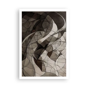 Plakat - Cyrkulacja barw ziemi - 70x100 cm