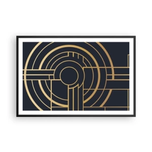 Plakat w czarnej ramie - Obroty rzeczy - 91x61 cm