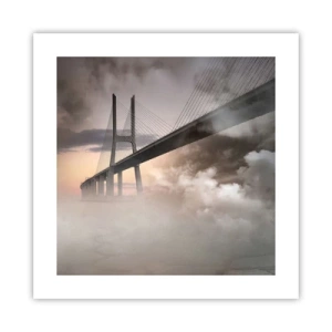 Plakat - Nad rzeką, której nie ma - 40x40 cm