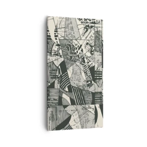 Obraz na płótnie - Dynamika współczesności - 55x100 cm