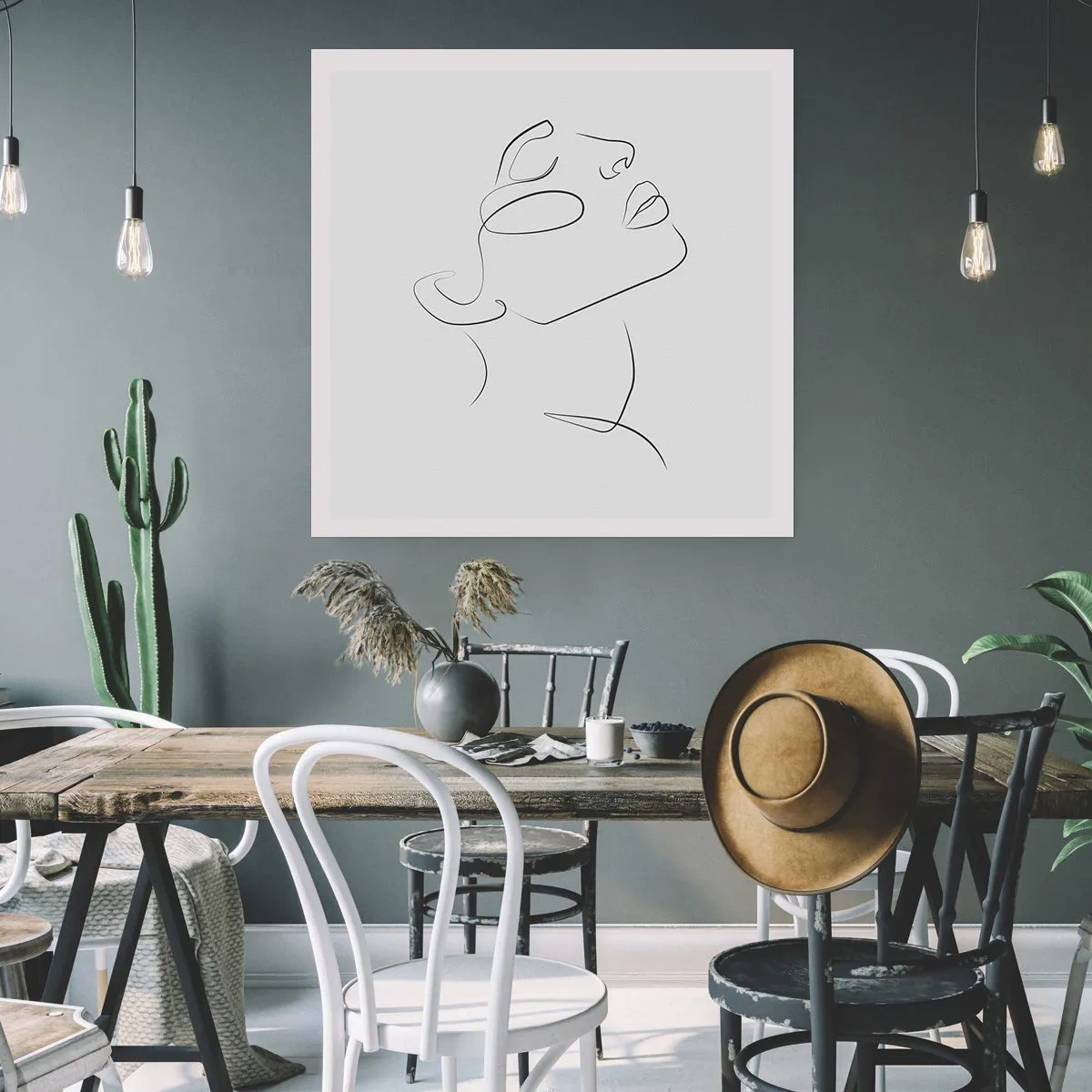Plakat - Meandry marzenia - 40x40 cm