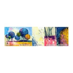 Fototapeta Próbka Samoprzylepna Deluxe Sticker - Kula - kształt ideału - Abstrakcja, Krajobraz, Grafika - 100x30 cm