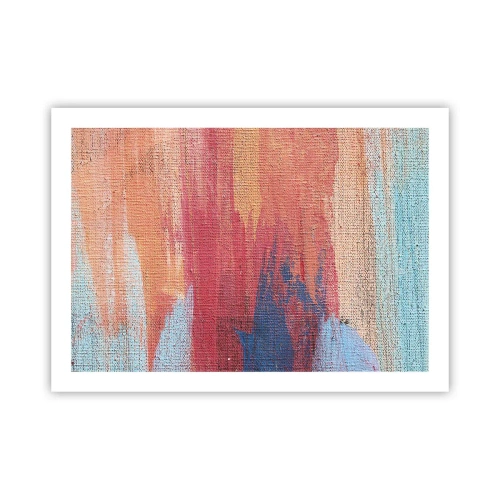 Plakat - Spłynąć tęczą - 70x50 cm