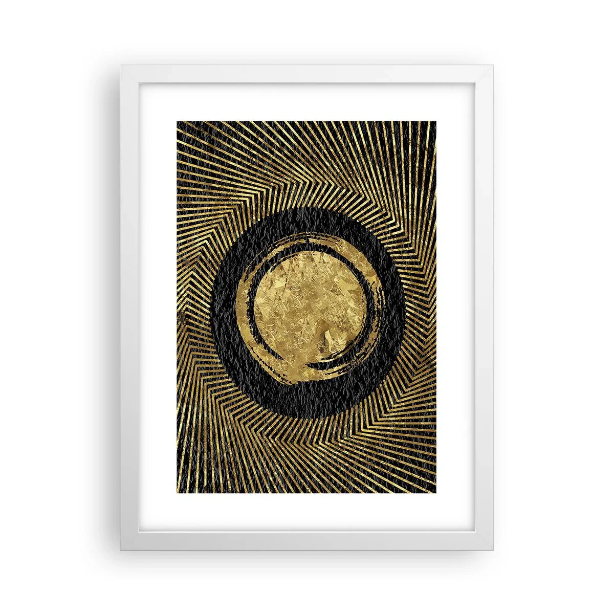 Plakat w białej ramie - Kompozycja glamour - 30x40 cm