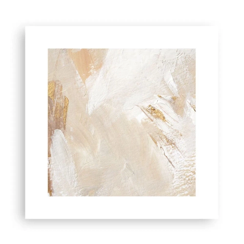 Plakat - Pastelowa kompozycja - 30x30 cm