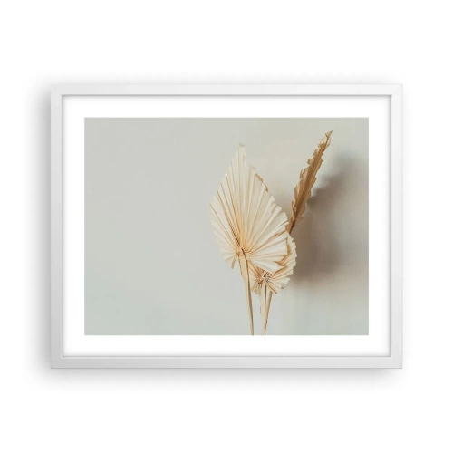Plakat w białej ramie - Gdy potrzebne ukojenie - 50x40 cm
