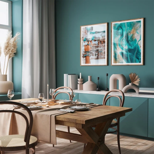 Glam & boho no. 1 - Inspiracja do jadalni