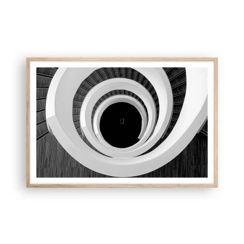 Plakat w ramie jasny dąb - Do istoty rzeczy - 91x61 cm