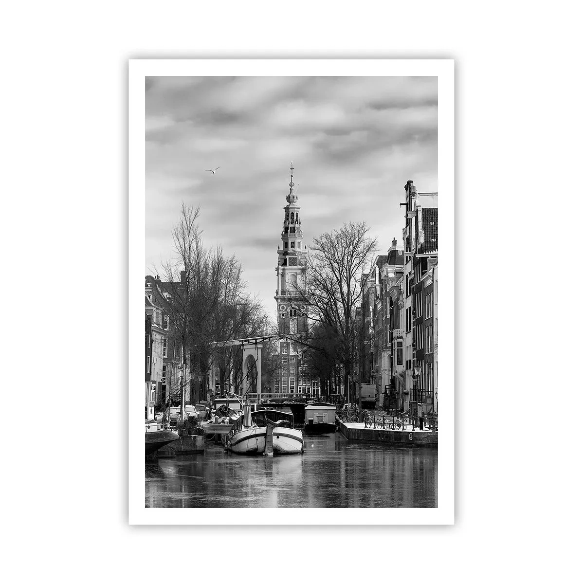 Plakat - Amsterdamskie klimaty - 70x100 cm