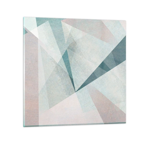 Obraz na szkle - Spokojnie choć dynamicznie - 70x70 cm