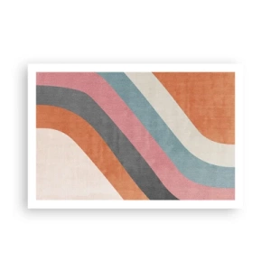 Plakat - Kompozycja diagonalna – ruch - 91x61 cm