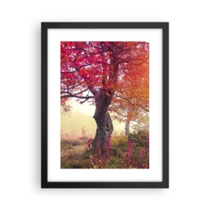 Plakat w czarnej ramie - Szał rozkwitu - 30x40 cm