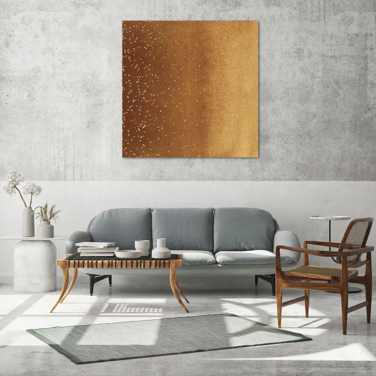 Obraz na szkle - Narodziny światła - 60x60 cm