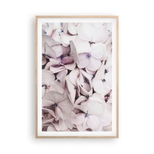 Plakat w ramie jasny dąb - W powodzi kwiatów - 61x91 cm