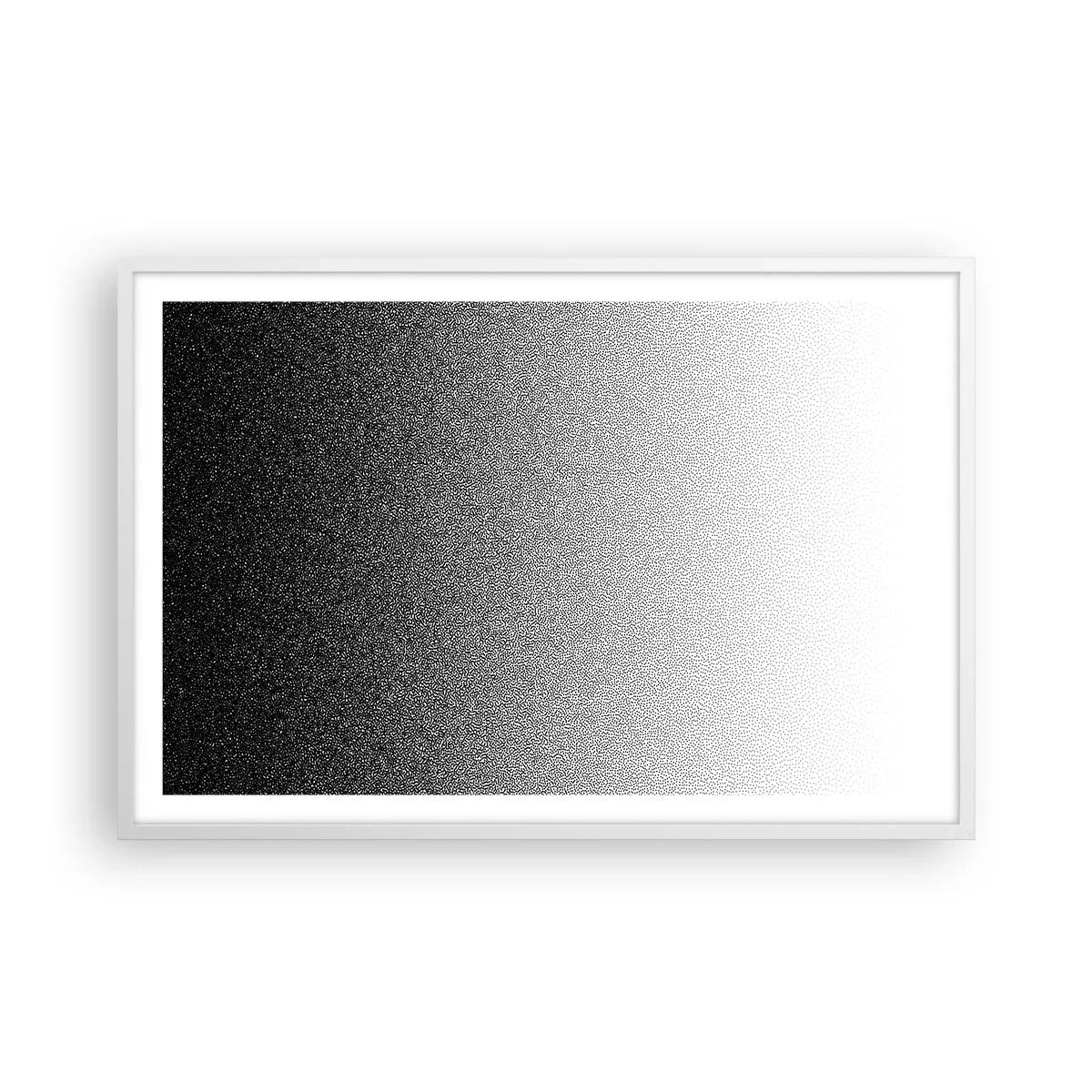 Plakat w białej ramie - W stronę światła - 91x61 cm