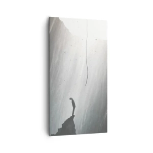 Obraz na płótnie - Zawsze jest jakieś wyjście - 55x100 cm
