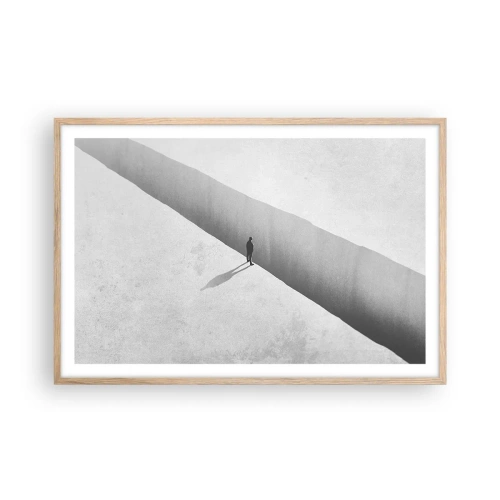 Plakat w ramie jasny dąb - Jasny cel - 91x61 cm