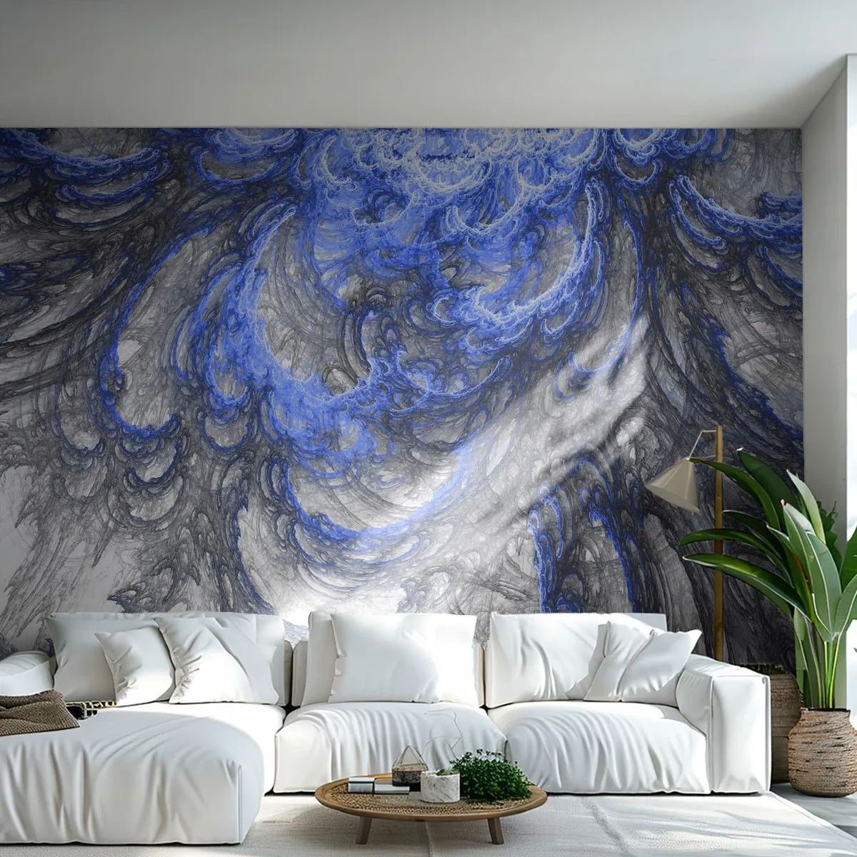 Fototapeta Premium Canvas - Narodziny fali - Abstrakcja, Sztuka, Nowoczesny Wzór - 350x256 cm
