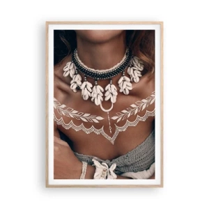 Plakat w ramie jasny dąb - Talizmany, rytuały kobiecości - 70x100 cm