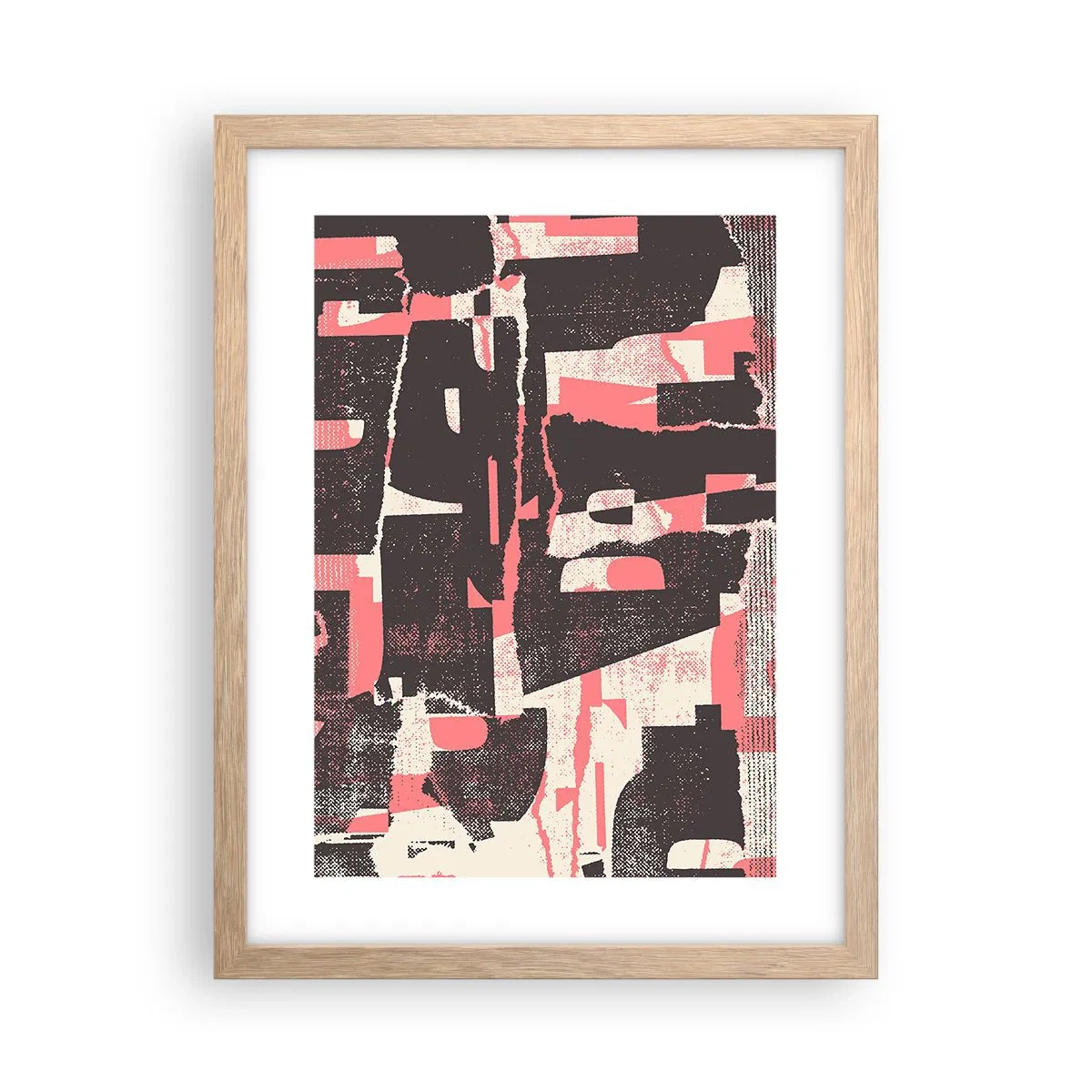 Plakat w ramie jasny dąb - Cały ten zgiełk - 30x40 cm
