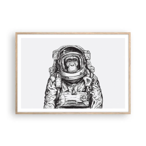 Plakat w ramie jasny dąb - Alternatywna ewolucja - 100x70 cm