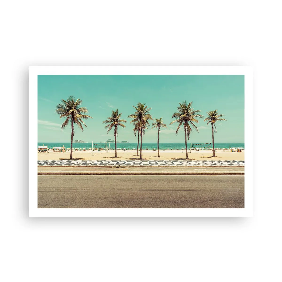 Plakat - Na straży plaży - 91x61 cm