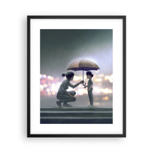 Plakat w czarnej ramie - I już jest wszystko dobrze - 40x50 cm