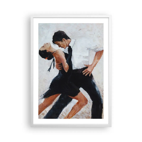 Plakat w białej ramie - Tango mych marzeń i snów - 50x70 cm