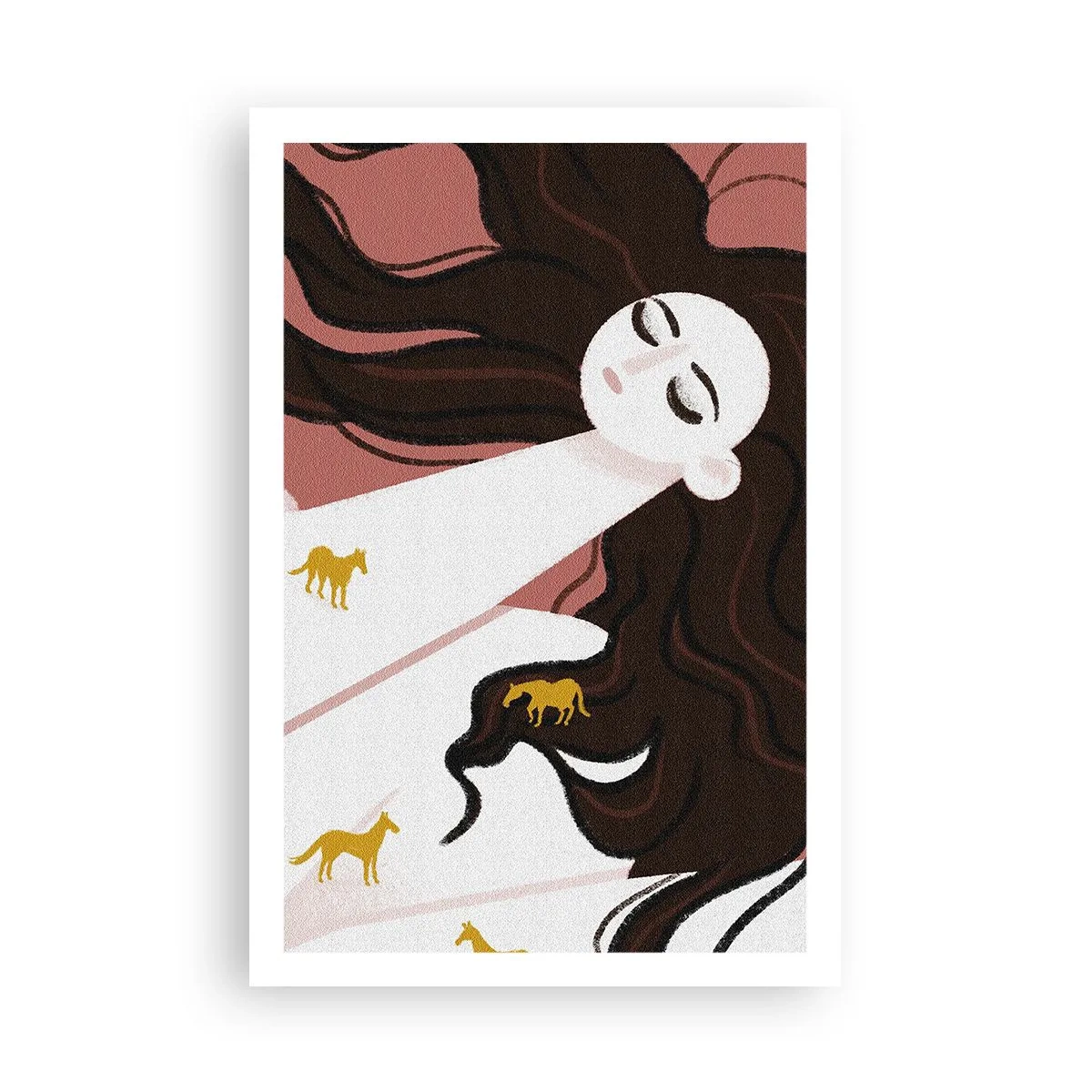 Plakat - Sen o złotym koniu - 61x91 cm