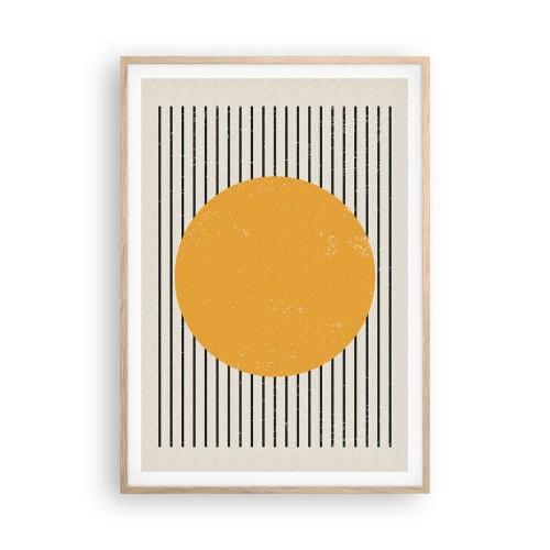 Plakat w ramie jasny dąb - Siła prostoty - 70x100 cm