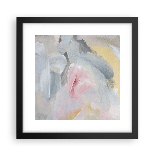 Plakat w czarnej ramie - W pastelowym świecie - 30x30 cm