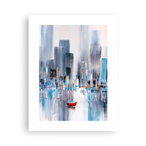 Plakat - Metropolia nad zatoką - 30x40 cm