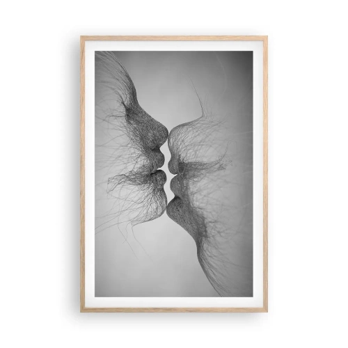 Plakat w ramie jasny dąb - Pocałunek wiatru - 61x91 cm
