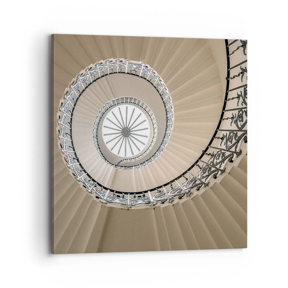 Obraz na płótnie - W środku muszli - 70x70 cm