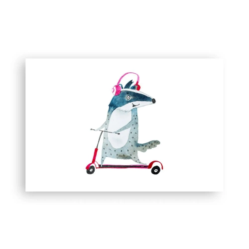 Plakat - Borsucze radości - 91x61 cm