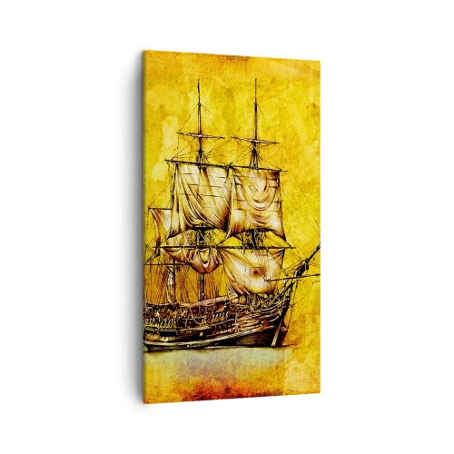 Obraz na płótnie - Kierunek Tortuga! - 45x80 cm