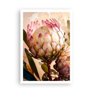 Plakat - Czule objęte - 70x100 cm