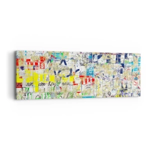 Obraz na płótnie - Po prostu cieszy oczy - 90x30 cm