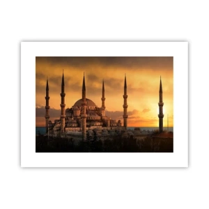 Plakat - Bóg jest wielki - 40x30 cm