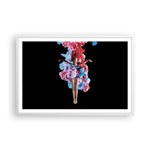Plakat w białej ramie - W pełnym rozkwicie - 91x61 cm