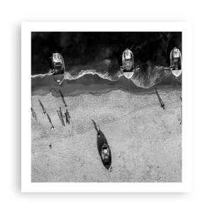 Plakat - Jeszcze na brzegu… - 60x60 cm