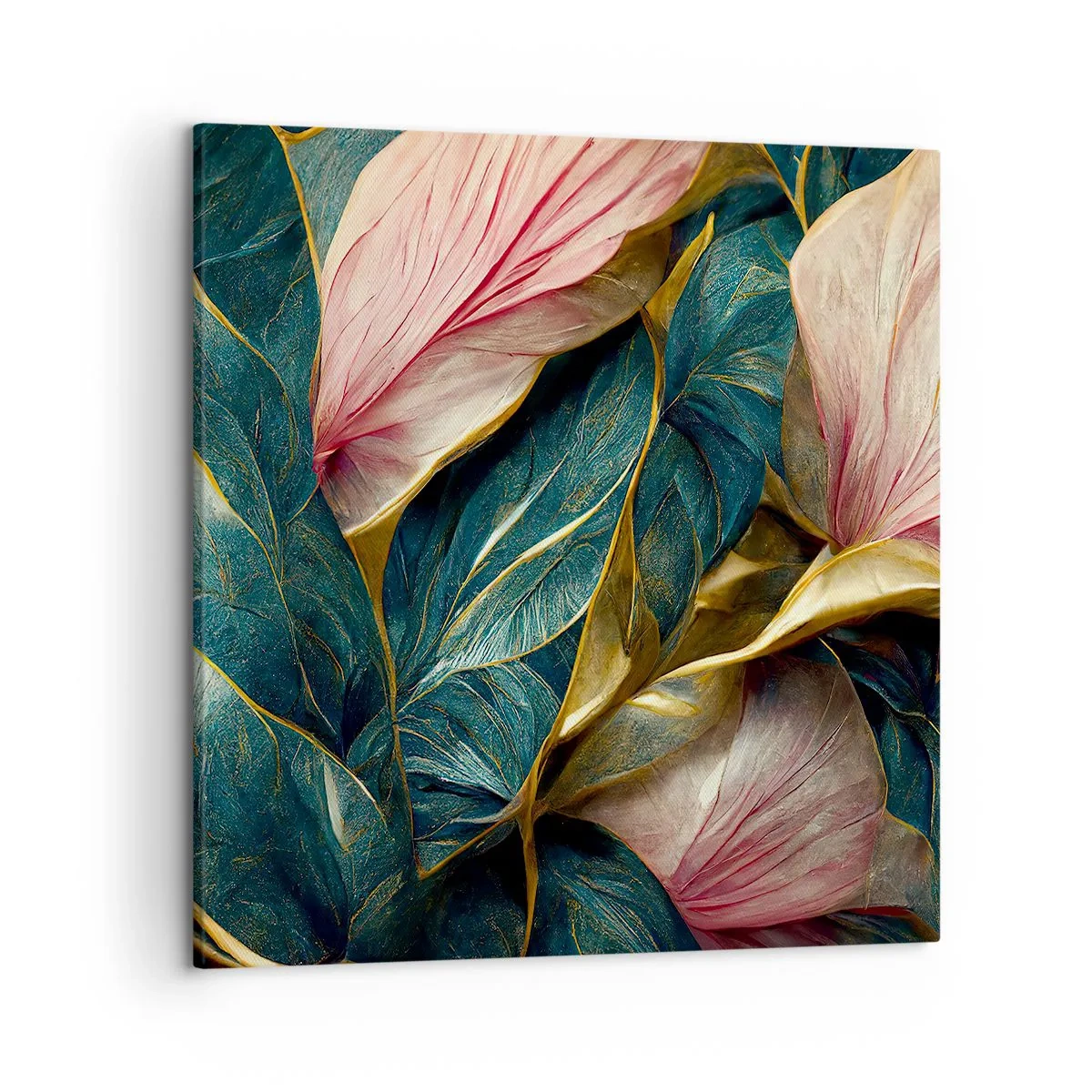 Obraz na płótnie - Naturalna elegancja i styl - 50x50 cm