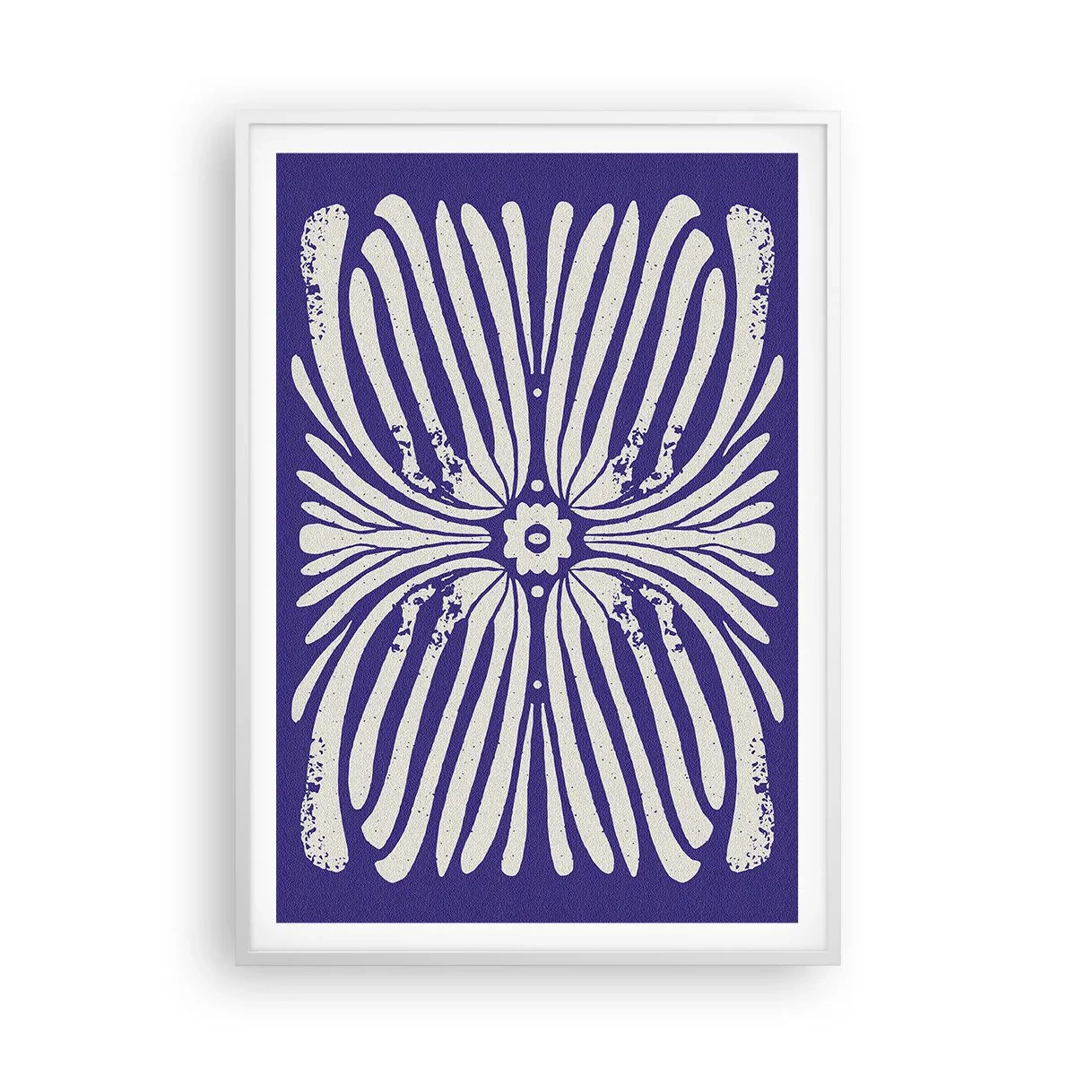 Plakat w białej ramie - Etniczne inspiracje - 70x100 cm