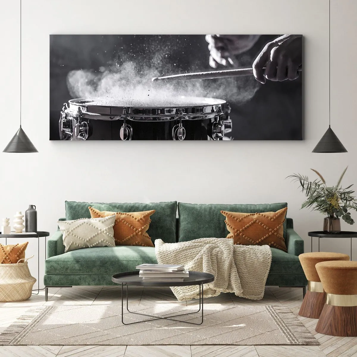 Obraz na płótnie - Puls muzyki - 100x40 cm