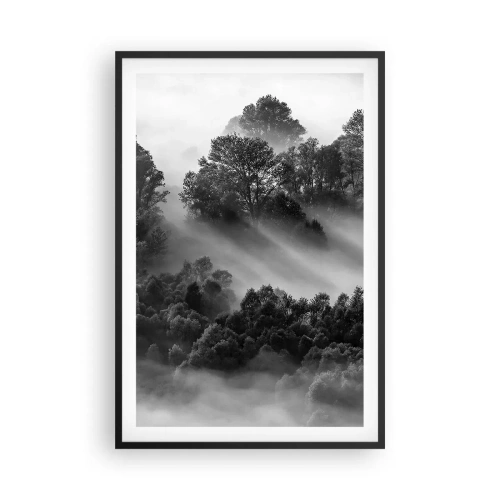 Plakat w czarnej ramie - Wstający ze snu - 61x91 cm