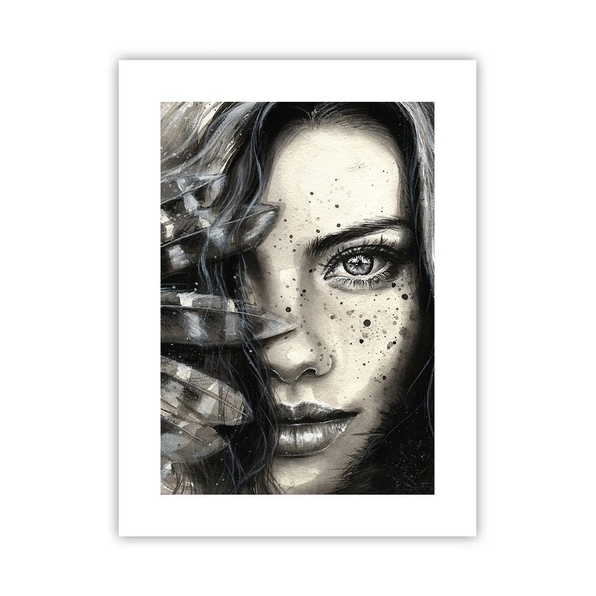 Plakat - Dzika piękność - 30x40 cm
