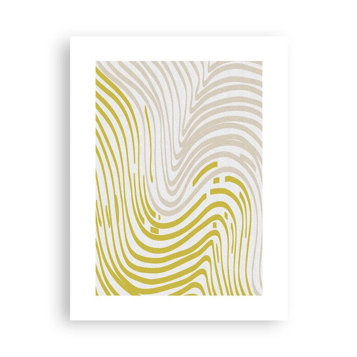 Plakat - Kompozycja z łagodnym ugięciem - 30x40 cm
