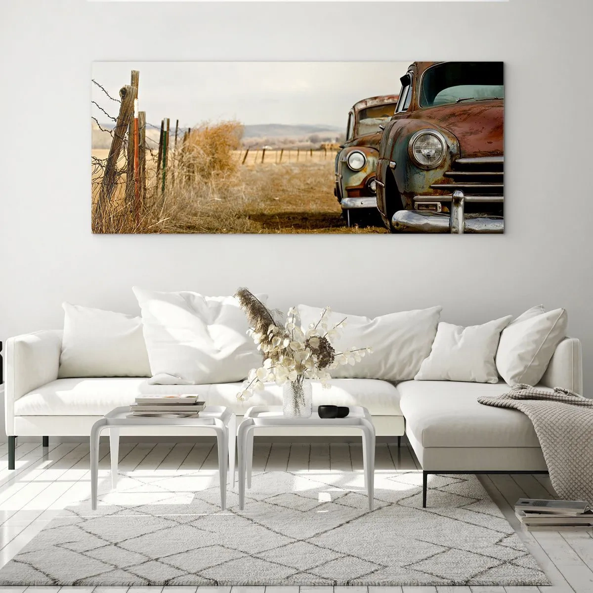 Obraz na szkle - Zasłużony odpoczynek - 90x30 cm