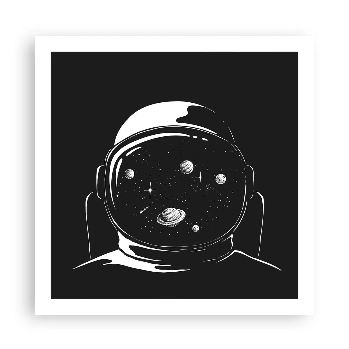 Plakat - Niezły widok - 60x60 cm