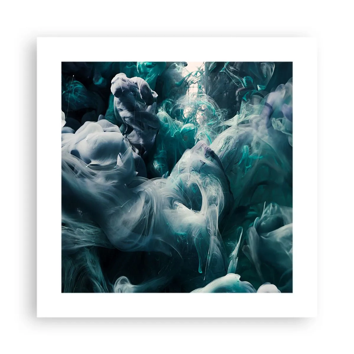 Plakat - Ruch koloru - 40x40 cm